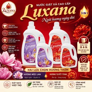 Nước giặt xả cao cấp Luxana