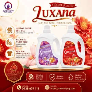 Nước giặt xả cao cấp Luxana