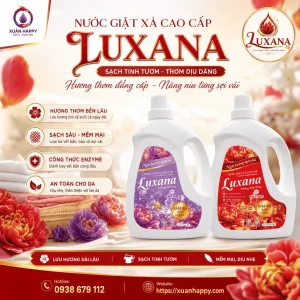 Nước giặt xả cao cấp Luxana