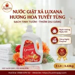 Nước giặt xả Luxana hương hoa tuyết tùng can 3 lít