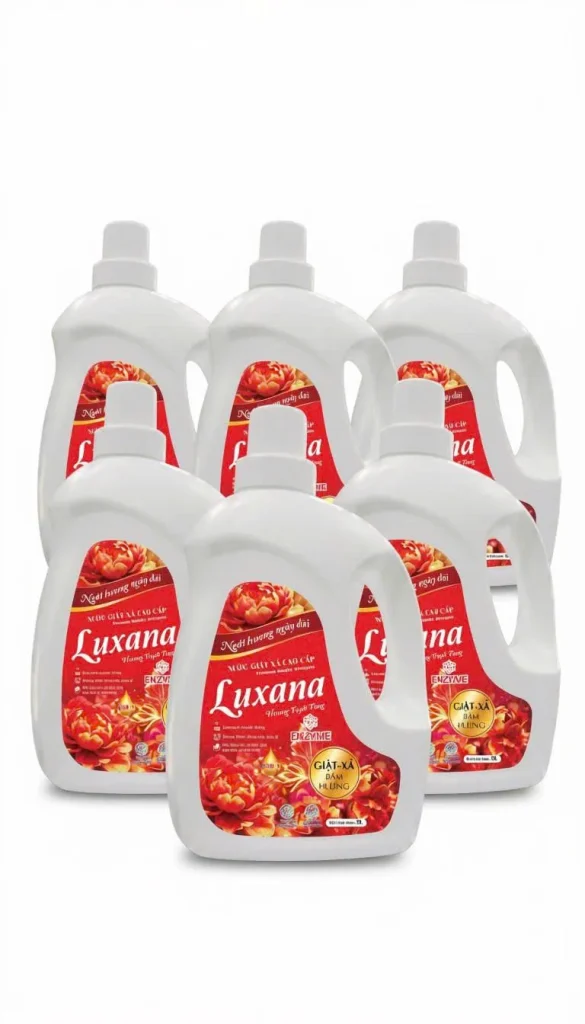 Nước giặt xả Luxana Hương hoa Tuyết tùng Can 3 lít - Trọng lượng 3,22Kg 4 z8187774951896_62338b12e985833e8a270484eec970a5